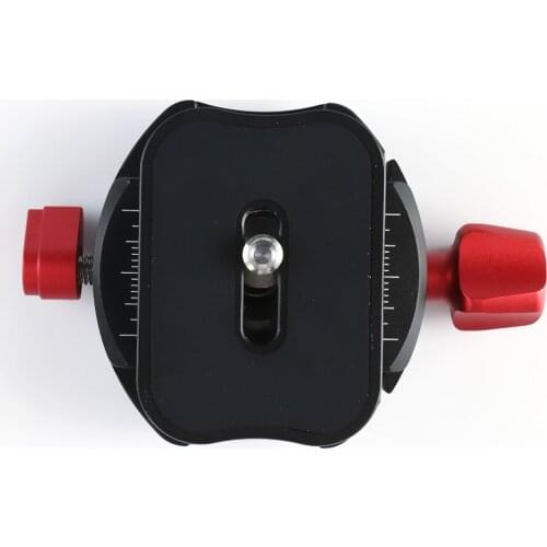 X-36 360 Rotate Camera Ball Head With Quick Release Plate For DSLR Camera And Tripod - Red