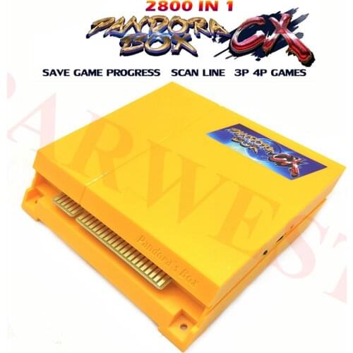 2021 pandora box cx jamma board 2800 games in 1 original 3A arcade version same game progress 720P pacman tekken