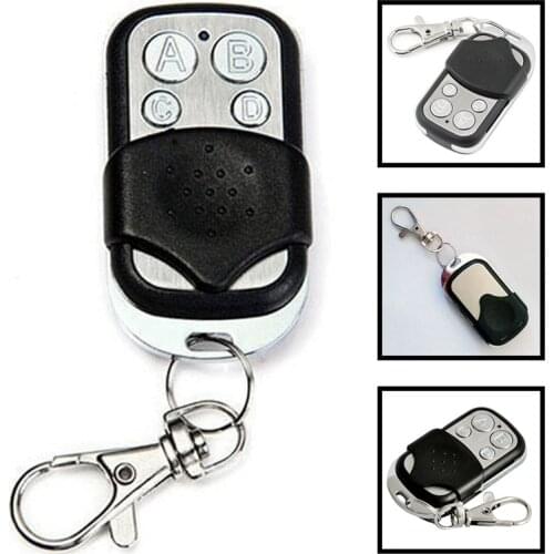 315MHz Copy Remote Controller Metal 4 Buttons Clone Remotes Auto Copy Code Remote Control for Garage Door Roll Gate