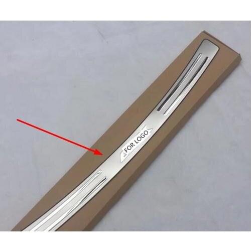 Accessories FIT FOR 2010 2011 2012 2013 2014 2015 Mitsubishi ASX Rear bumper Protector steep panel boot cover Sill plate