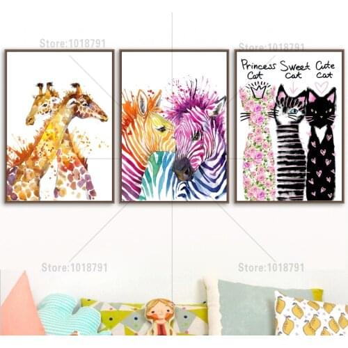 Diy diamond painting Color Animal Deer mosaic needlework embroidery with rhinestones dmc diamond cross stitch home decor