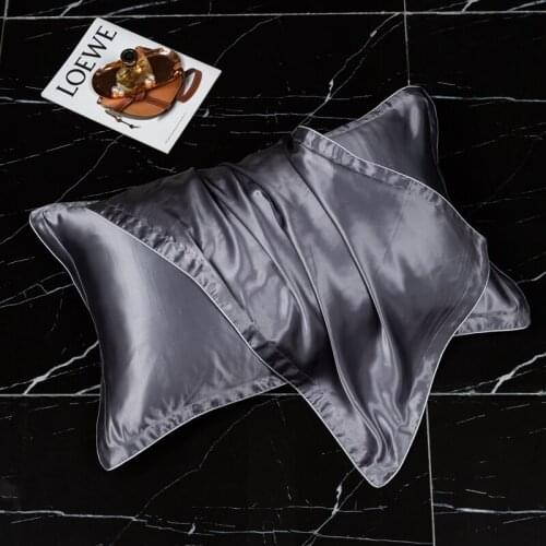 SISISILK Luxury Silk Pillowcase for Beauty Sleep, Genuine Mulberry Silk Charmeuse Pillow Case Slip for Hair and Skin Face