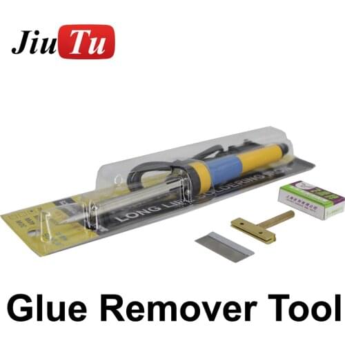 Jiutu Glue Removing Tools Soldering Iron With Blade For LCD Screen Refurbish Repair 60W UV Glue Remove Clean Tool For iPhone X 7