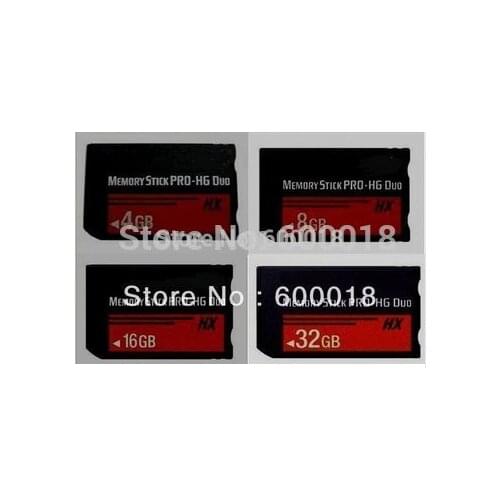 50% OFF h2testw Full real Capacity High Speed MS HX 4GB 8GB 16GB 32GB 64GB Memory Stick Pro Duo Memory Cards Free Gift