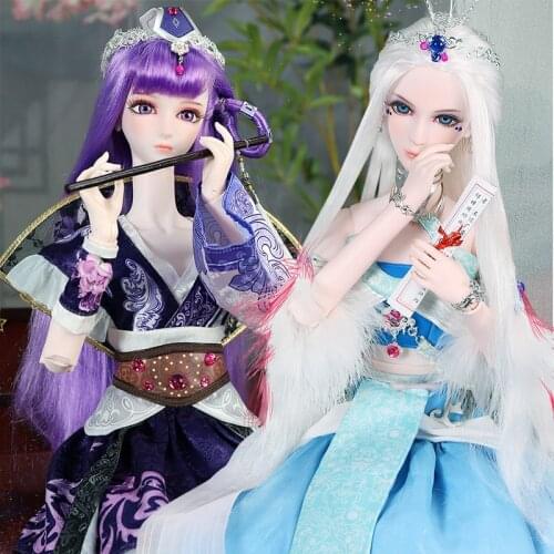 DBS doll 1/3 BJD Dream Fairy The Legend of Qin mechanical joint Body 62cm height girls ICY DBS SD