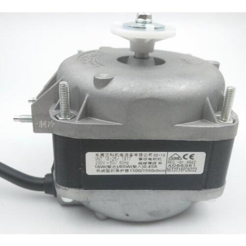 Copper Core Dongguan Aike Motor Italy ELCOVNT16-25 16W 65W Condensing Evaporator Motor Fan