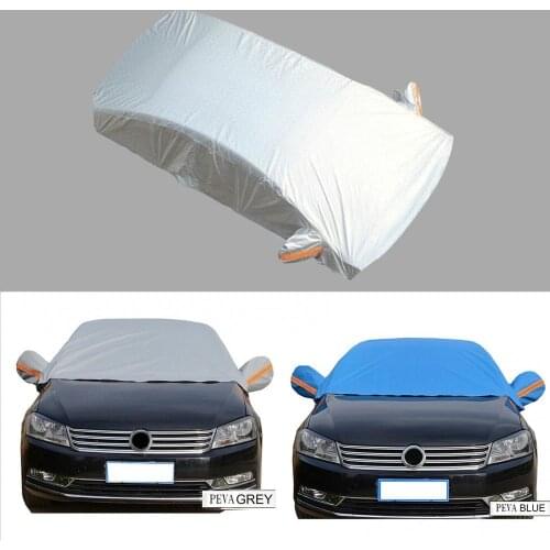 Half Car Cover Top Windshield Cover Sun Shade Protector Snow Dust Frost Guard