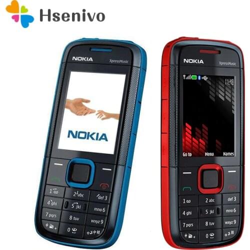 Original Nokia 5130 XpressMusic unlocked mobile phone Bluetooth FM russian keyboard support cell phone Free shipping