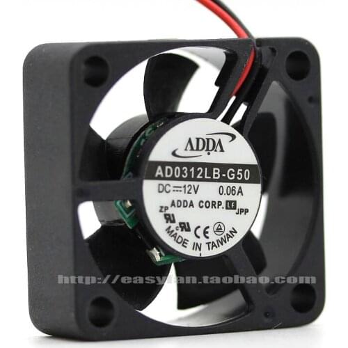 NEW ADDA AD0312LB-G50 3010 3CM Double Ball bearing 12V 0.06A cooling fan