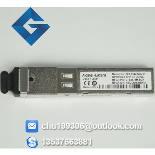 Original Alcatel Lucent GPON Class B+ SFP modules,use for PON board of OLT