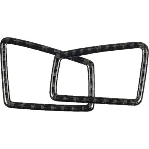 Carbon Fiber Instrument Air Vent Frame Trim For BMW E90 E92 Right Driving