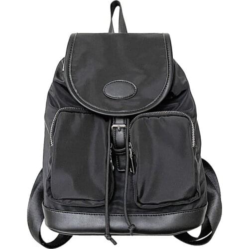 High Quality Badges on Backpack for Girl Soft Backpacks for WoMen Nylon School Backpack for Large Teens School Backpacks