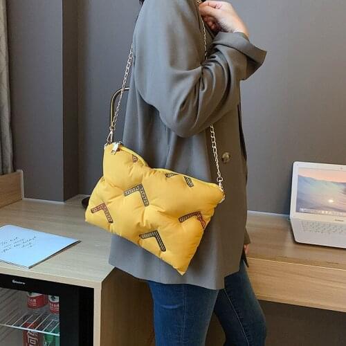 Women bag 2020 autumn winter shoulder bag Flap chains Casual ladylike women messenger bags handbag for teenage girls lovely