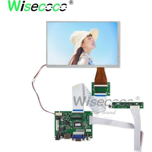 7 inch 800*480 LCD Display Screen A070VW04 Monitor Remote Driver controller Board HDMI VGA For Raspberry Pi