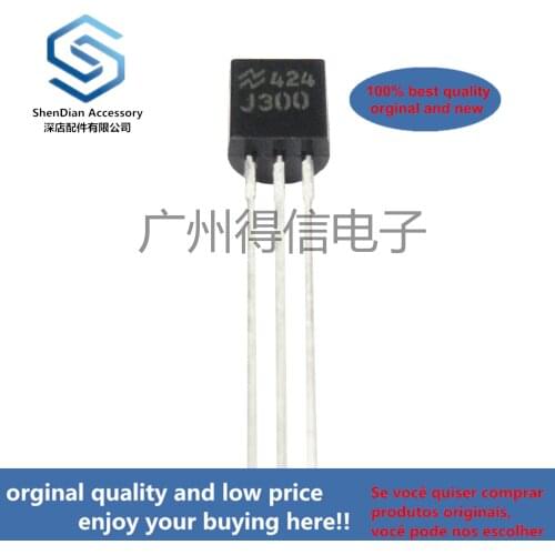 10pcs 100% orginal new J300 N-channel field effect can be used as BF245 for the last three levels TO-92 real photo