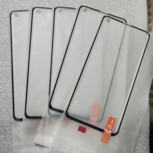 20PCS Front Touch Panel LCD Display Phone Repair Replace Parts For Huawei Honor View 20 V20 Outer Screen Out Glass Cover Lens