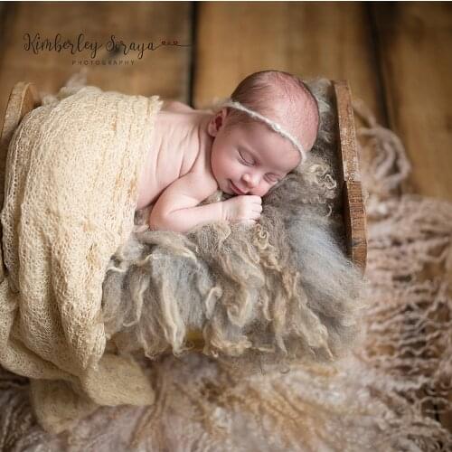 150x40cm 5pcs/lot Mix color Stretchy Soft Knit mohair Wraps for Newborn Photography NEWBORN PHOTO PROPS BABY SHOWER GIFT