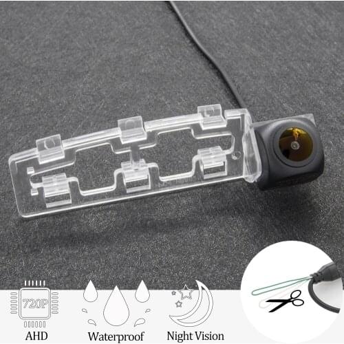 AHD 1280*720P Vehicle Reverse Camera For Toyota Yaris/Vios Sedan 2005 2006 2007 2008 2009 2010 2011 Car Backup Mirror Monitor