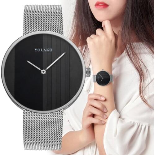 Women Watch Fashion Rose Gold Luxury Brand Quartz Movement Steel mesh Classic Wristwatches Female Dress Clock Watch reloj mujer