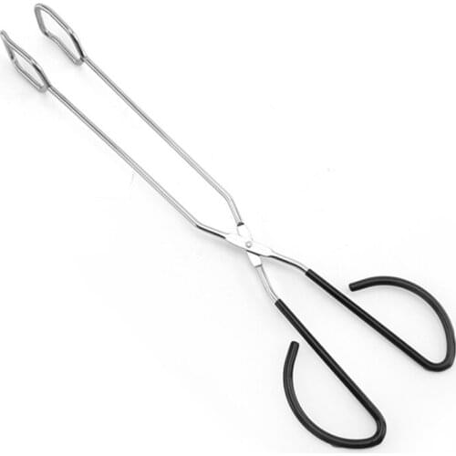 Stainless Steel Kitchen Tongs Extra Long Scissor Tongs with Comfortable Handle for Barbecue Grilling