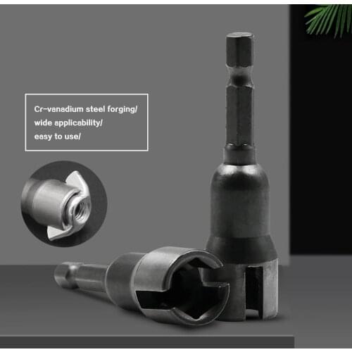 Power Nut Driver Set Drill Bit C Hook Bolt 1/4 Inch Hex Shank For Panel Nuts Steel Drills Bits Wrenches Tool Screwdriver