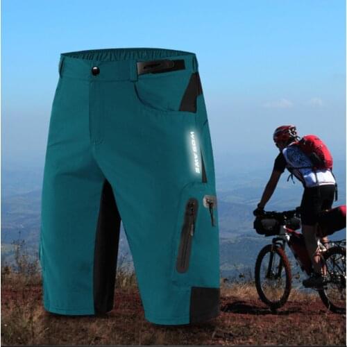 Mens cycling shorts MTB mountain bike cycling waterproof loose shorts cycling shorts mountain bike shorts