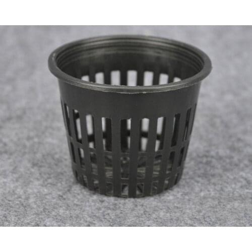 1pc Plastic Flower Pots Porous And Breathable Basin Aeroponic Pot Heavy Duty Planting Grow Mesh Net Hydroponic Cup Basket N0I7