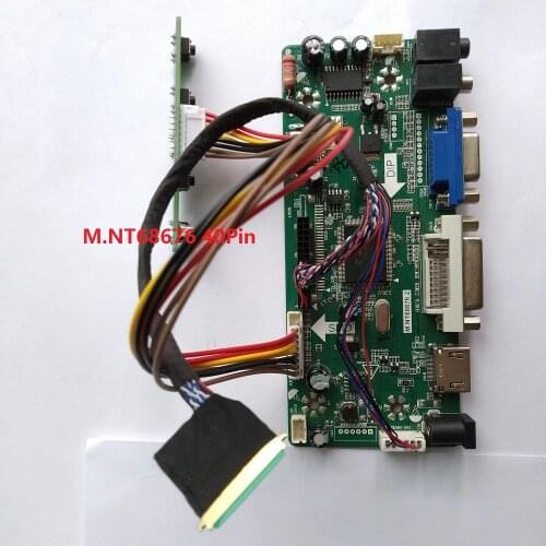For CLAA156WA/LP156WH2(TL)(AA) monitor Card Driver board 15.6" VGA HDMI LCD LED Controller kit 1366X768 LVDS Screen