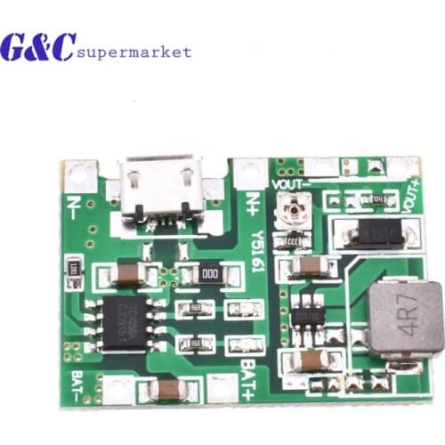 3.7V 4.2V Lithium Li-ion 18650 Battery Charger Board DC-DC Step Up Boost Module Integrated Circuits