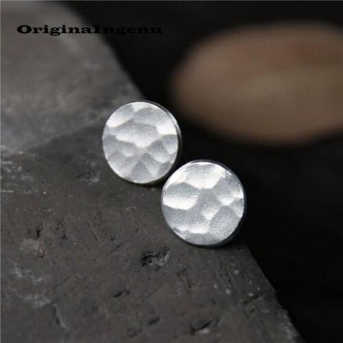 925 Sterling Silver Stud Earrings Brincos Pendientes Charm Vintage Minimalism Birthday Gift Oorbellen Earrings for Women Jewelry