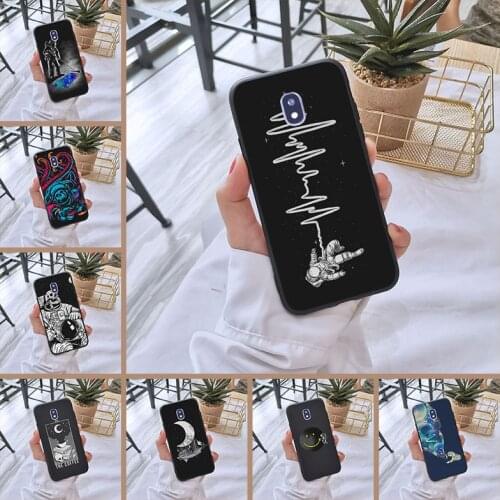 Phone Case Silicone For Samsung Galaxy J3 J5 J7 2015 2016 2017 J2 J5 J7 Prime J4 J6 J8 Plus 2018 Astronaut Space Soft Back Cover