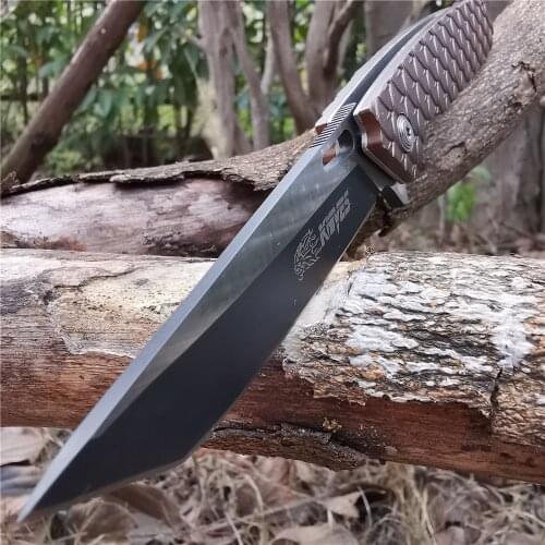 Folding Knife 8CR13MOV Blade Steel Knives Pocket EDC Tool Knife Good for Hunting Camping Survival Outdoor and Everyday Carry
