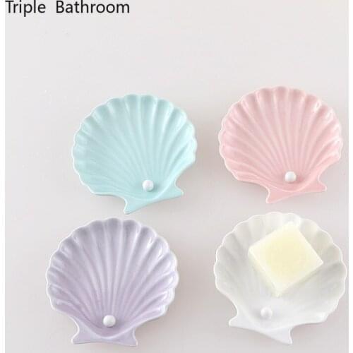 Triple Bathroom Soap Dishes