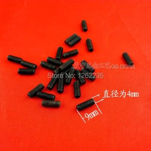 4 * 9mm Headless fasteners Machine-processed rice Set screws Stainless steel screw nut-free Wholesale