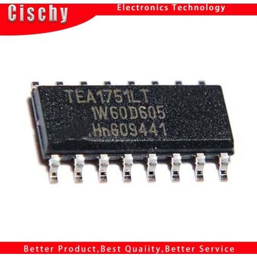 1pcs/lot TEA1751LT TEA1751T TEA1751 SOP-16 In Stock