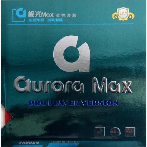 729 Aurora MAX Friendship table tennis rubber Pro Player Version non-sticky AGS Sponge ping pong tennis de mesa