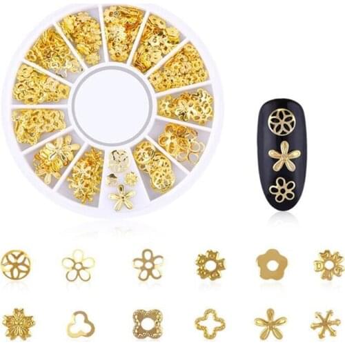 8 Boxes Heart Star Moon Mix Shape Resin Metal Material Epoxy Mold Filling Filler