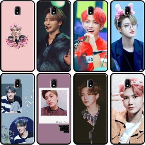 Ateez San Yeosang Mingi Case For Samsung Galaxy J7 J3 J5 2017 A3 A5 2016 J4 J6 A8 A6 Plus J2 Core J8 2018 Case
