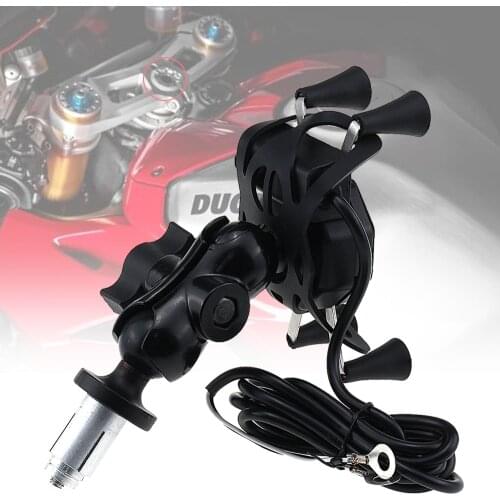 Phone Holder for GSX1300R HAYABUSA 08-18 GSXR 1000 05-08 GSX-R 600/750 04-05 Motorcycle GPS Navigation Bracket