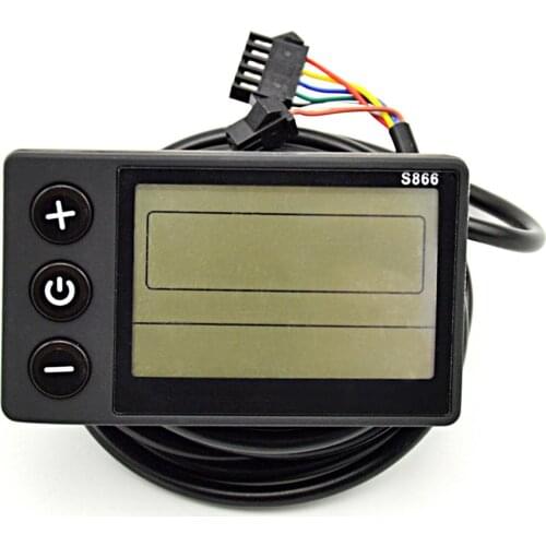 Electric Bike Display Control Panel Motor Speed Controller LCD Panel Kit Battery Power Speed Multifunctional Dashbaord