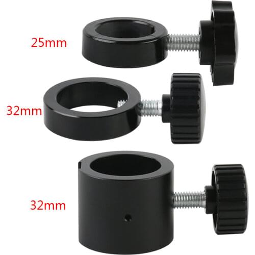 Dia 25mm 32mm Fixing Ring Focus Holder Snap Ring For Industrial Stereo Microscope Digital Video Camera Stand Pillar