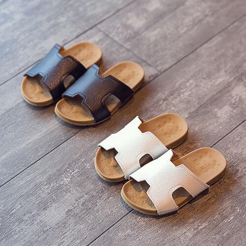 Summer Slippers Baby Open Toe Sandals Boys And Girls Soft-soled Cloth Kid Shoes Fashion Childrens Beach Sandals Toddler Shoes