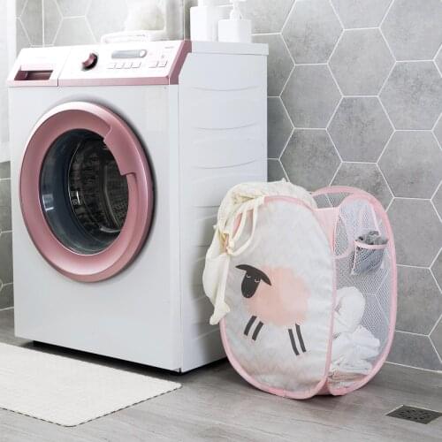 Cartoon Laundry Basket Folding Laundry Basket Storage Basket Household Laundry Basket Storage Basket for Dirty Clothes