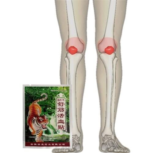 True Chinese Herbal Medicine Tiger Bone Analgesic Plaster Knee pain relief Adhesive Plasters/Patches Joint back Rheumatism pain