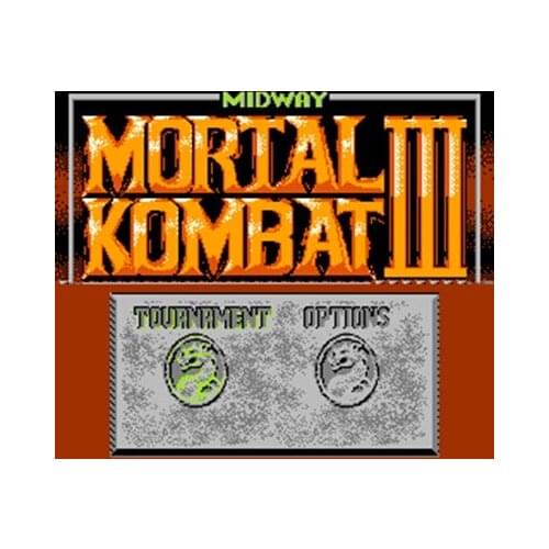 Newest Mortal Kombat 3 Region Free 8 Bit Game Card For 72 Pin Video Game Player