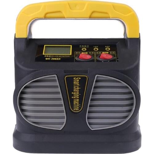 New Portable 12v-24V Intelligent High Power Battery Charger Car Jump Starter qiang