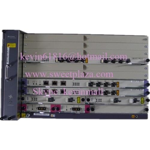 Original Hua wei MA5683T GPON or EPON OLT equipment with 2*SCUN+2*PRTE+X2CS+1*GPBD