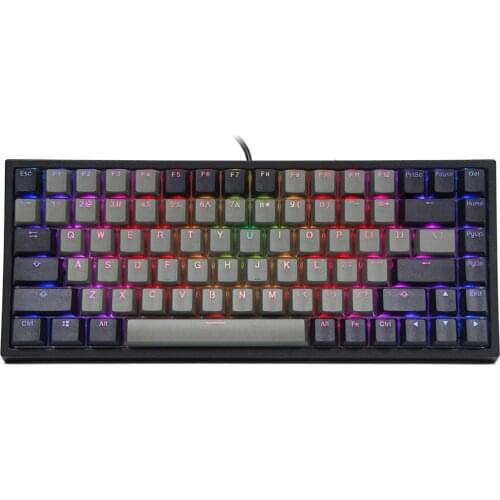 Epomaker EP84 84-Key RGB Hotswap Wired Mechanical Gaming Keyboard with PBT Dye-subbed Keycaps for Mac/Win/Gamers