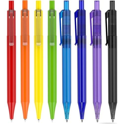 200pcs/lot plastic ball pen customized promotional gift ballpoint pen printing logo