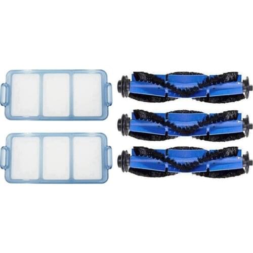Replacement Primary Filter for Eufy Robovac with Suitable for Eufy Robovac Roller Brush
